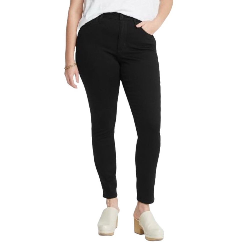 Universal Thread High Rise Skinny Black Jeans 14
